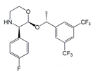 Aprepitant M2 Metabolite (1R, 2S, 3R)-Isomer ; (2S,3R)-2-((1R)-1-(3,5-Bis(trifluoromethyl)phenyl)ethoxy)-3-(4-fluoro phenyl)morpholine