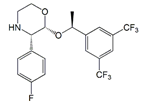 Aprepitant M2 Metabolite (1S, 2R, 3S)-Isomer ;Aprepitant M2 Metabolite 1-Epimer ; (2R,3S)-2-((1S)-1-(3,5-Bis(trifluoromethyl)phenyl)ethoxy)-3-(4-fluoro phenyl)morpholine  |  170729-79-0