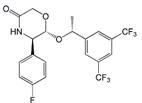 Aprepitant M3 Metabolite (1R, 5R, 6R)-Isomer ; Aprepitant M2 Metabolite 5-Epimer ; (5R,6R)-6-[(1R)-1-[3,5-Bis(trifluoromethyl)phenyl]ethoxy]-5-(4-fluorophenyl)-3-morpholinone