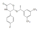Aprepitant M3 Metabolite (1R, 5S, 6R)-Isomer ; Aprepitant M3 Metabolite ; (5S,6R)-6-[(1R)-1-[3,5-Bis(trifluoromethyl)phenyl]ethoxy]-5-(4-fluorophenyl)-3-morpholinone   |  419574-04-2