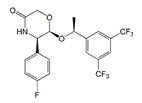 Aprepitant M3 Metabolite (1S, 5R, 6S)-Isomer ; (5R,6S)-6-[(1S)-1-[3,5-Bis(trifluoromethyl)phenyl]ethoxy]-5-(4-fluorophenyl)-3-morpholinone