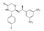 Aprepitant M3 Metabolite (1S, 5S, 6S)-Isomer ; (5S,6S)-6-[(1S)-1-[3,5-Bis(trifluoromethyl)phenyl]ethoxy]-5-(4-fluorophenyl)-3-morpholinone