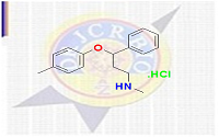 Atomoxetine Related Compound C; p-Methyl Atomoxetine Hydrochloride; N-Methyl-γ-(4-methylphenoxy)benzenepropanamine Hydrochloride  |  873310-31-7