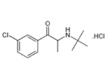 Bupropion Hydrochloride ;2-(tert-Butylamino)-1-(3-chlorophenyl)propan-1-one hydrochloride; 2-(t-Butylamino)-3'-chloropropiophenone hydrochloride | 31677-93-7