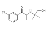 Bupropion Hydroxymethyl Impurity ; 2-[(1-Hydroxymethyl-1-metyl)ethylamino]-3'-chloropropiophenone