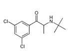 Bupropion 3,5-Dichloro Impurity ;Bupropion 3',5'-Dichloro Impurity ; 2-(tert-Butylamino)-3',5'-dichloropropiophenone ; 2-(tert-Butylamino)-1-(3,5-dichlorophenyl)propan-1-one | 1193779-48-4 