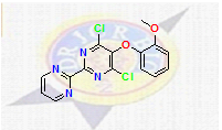 4,6-Dichloro-5-(2-methoxyphenoxy)-2,2'-bipyrimidine ;