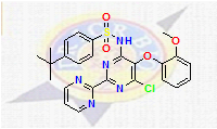 Bosentan Related Compound A ;  4-(tert-Butyl)-N-[6-chloro-5-(2-methoxyphenoxy)-(2,2'-bipyrimidin)-4-yl] benzenesulfonamide ;  CAS #  ;
