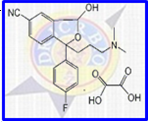 Citalopram Impurity B ; Citalopram  Related Compound B ; 3-Hydroxy Citalopram Oxalate Salt;1-[3-(Dimethylamino)propyl]-1-(4-fluorophenyl)-3-hydroxy-1,3-dihydro isobenzofuran-5-carbonitrile oxalate  | 411221-53-9