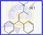 Citalopram Related Compound F ;Dimethyl-(1-methyl-3,3-diphenyl-allyl)-amine hydrochloride  |  55011-89-7