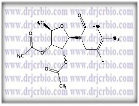 2’, 3’-Di-O-acetyl-5’-Deoxy-5-Fuluro-D-Cytidine  |  161599-46-8
