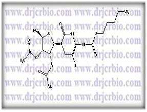 2’, 3’-Di-O-acetyl-5’-Deoxy-5-Fuluro-N4-(Pentoxycarbonxyl)-Cytidine  | 162204-20-8