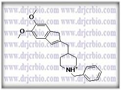 Donepezil Dehydro Deoxy Impurity ;Donepezil Indene Impurity ; 1-Benzyl-4-[(5,6-dimethoxyinden-2-yl)methyl] piperidine | 120013-45-8