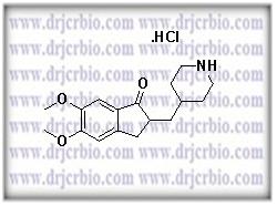 Donepezil Desbenzyl Impurity ;Desbenzyl Donepezil Hydrochloride (USP) ; 5,6-Dimethoxy-2-(piperidin-4-ylmethyl) indan-1-one hydrochloride |  120013-39-0