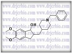 Donepezil Dihydro Impurity ; 2,3-Dihydro-5,6-dimethoxy-2-[[1-(phenylmethyl)-4-piperidinyl]methyl]-1H-inden-1-ol | 120012-04-6
