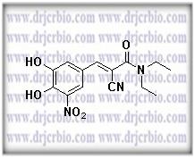 Entacapone Impurity A ; (2Z)-2-Cyano-3-(3,4-dihydroxy-5-nitrophenyl)-N,N-diethyl-2-propenamide ;