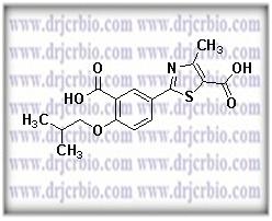 Febuxostat Impurity (2-(3-carboxy-4-isobutyloxyphenyl)-4-methylthiazole-5-carboxylic acid)