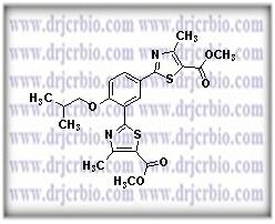 Febuxostat Impurity (Dimethyl 2,2' -(4-isobutoxy-1,3-phenylene)bis(4-methylthiazole-5-carboxylate)