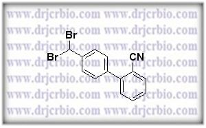 Irbesartan Dibromomethyl Impurity ; 4'-(Dibromomethyl)biphenyl-2-carbonitrile ;