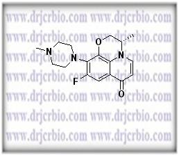 Levofloxacin Descarboxy Impurity ; (-)-(S)-9-Fluoro-2,3-dihydro-3-methyl-10-(4-methyl-1-piperazinyl)-7-oxo-7H-pyrido[1,2,3-de]-1,4-benzoxazine | 178964-53-9