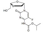 Emtricitabine Isopropyl Carbamate ; Isopropyl (5-Fluoro-1-((2R,5S)-2-(hydroxymethyl)-1,3-oxathiolan-5-yl)-2-oxo-1,2-dihydropyrimidin-4-yl)carbamate