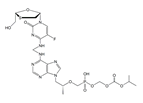 Emtricitabine Tenofovir Monosoproxil Dimer ; ((((((R)-1-(6-((((5-Fluoro-1-((2R,5S)-2-(hydroxymethyl)-1,3-oxathiolan-5-yl)-2-oxo-1,2-dihydropyrimidin-4-yl)amino)methyl)amino)-9H-purin-9-yl)propan-2-yl)oxy)methyl)(hydroxy)phosphoryl)oxy)methyl Isopropyl Carbonate