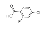 4-Chloro-2-fluorobenzoic acid  |  446-30-0