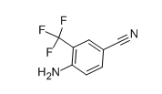 4-Amino-3-trifluoromethylbenzonitrile  |  327-74-2