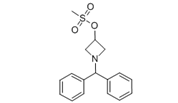 1-Benzhydrylazetidin-3-yl methanesulfonate  |  33301-41-6