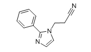 3-(2-Phenyl-1H-imidazol-1-yl)propanenitrile  |  23996-12-5