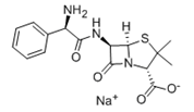 Ampicillin sodium  |  69-52-3