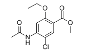 Methyl 4-acetamido-5-chloro-2-ethoxybenzoate  |  4235-43-2