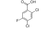 2,4-Dichloro-5-fluoro benzoic acid  |  86522-89-6