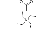 Tetraethyl ammonium acetate  |  1185-59-7
