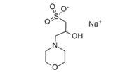 3-Morpholino-2-hydroxypropanesulfonic acid sodium salt  |  79803-73-9