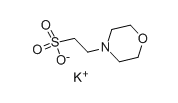 2-Morpholinoethanesulfonic acid potassium salt  |  39946-25-3