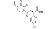 (2R)-2-[(4-Ethyl-2,3-dioxopiperazinyl)carbonylamino]-2-(4-hydroxyphenyl)acetic acid   |  62893-24-7
