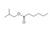 Isobutyl hexanoate   |  105-79-3