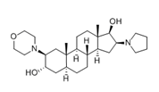 (2Beta,2alpha,16Beta,17Beta))-2-(4-Morpholinyl)-16-(1-pyrrolidinyl)androstane-3,17-diol  |  119302-20-4
