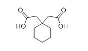 1,1-Cyclohexanediacetic acid   |  4355-11-7