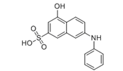 4-Hydroxy-7-(phenylamino)-2-naphthalenesulfonic acid  |  119-40-4