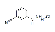 3-Cyanophenylhydrazine hydrochloride  |  2881-99-4