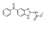 Oxfendazole ; Methyl [5-(phenylsulphinyl)-1H-benzimidazol-2-yl]carbamate  |  53716-50-0