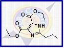 Olmesartan Imidazole Diethyl Ester Impurity | 2-Propyl-1H-imidazole-4,5-dicarboxylic acid diethyl ester | 144689-94-1