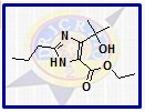 Olmesartan Imidazole Ethyl Ester Impurity | Ethyl 4-(1-hydroxy-1-methylethyl)-2-propyl-imidazole-5-carboxylate | 144689-93-0 ;