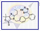 Olmesartan EP Impurity B ; Olmesartan USP RC A ;  Olmesartan gama-Lactone ;Olmesartan Lactone | 4-(1-Hydroxy-1-methylethyl)-2-propyl-1-[[2'-(2H-tetrazol-5-yl)[1,1'-biphenyl]-4-yl]methyl]-1H-imidazole-5-carboxylic acid 1-[5-carboxy-2-propyl-1-[[2'-(2H-tetrazol-5-yl) [1,1'-biphenyl]-4-yl]methyl]-1H-imidazol-4-yl]-1-methylethyl ester | 1040250-19-8