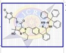 Olmesartan EP Impurity D ;  N2-Trityl Olmesartan Medoxomil | 4-(1-Hydroxy-1-methylethyl)-2-propyl-1-[[2'-[2-(triphenylmethyl)-1H-tetrazol-5-yl][1,1'-biphenyl]-4-yl]methyl]-1H-imidazole-5-carboxylic acid (5-methyl-2-oxo-1,3-dioxol-4-yl)methyl ester