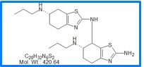 Pramipexole C-N Dimer ; 4,5,6,7-Tetrahydro-6-propylamino-2-[4,5,6,7-Tetrahydro-6-propylamino-2-amino-benzothiazole-7-yl]amino-benzothiazole