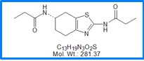 Pramipexole Di-Amide ; (S)-4,5,6,7-Tetrahydro-N2,N6-propionyl-2,6-benzothiazolediamine  |  1346617-47-7
