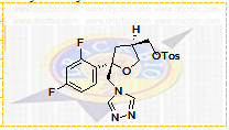 (cis)-Toluene-4-sulfonic Acid 5-(2,4-Difluorophenyl)-5-[1,2,4]triazol- 1-ylmethyltetrahydrofuran-3-ylmethyl Ester